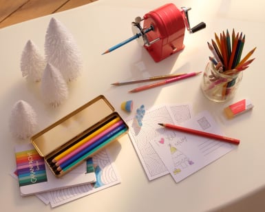 色とりどりな軸色のグラファイト鉛筆